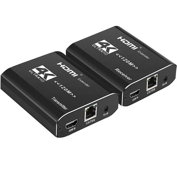 HDMI Extender cascade connection 120M 4K IR Transmitter HDMI Extender with Loop Out Cascade HDMI Extender Over Cat6 For PS4
HDMI Extender cascade connection 120M 4K IR Transmitter HDMI Extender with Loop Out Cascade HDMI Extender Over Cat6 For PS4