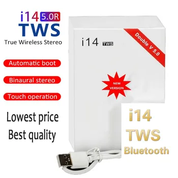 i14 TWS Wireless Earphones Bluetooth Headset Invisible Earbuds for Smart Phone PK i11 i12 i13 i15 i7s i20 i60 i30
i14 TWS Wireless Earphones Bluetooth Headset Invisible Earbuds for Smart Phone PK i11 i12 i13 i15 i7s i20 i60 i30