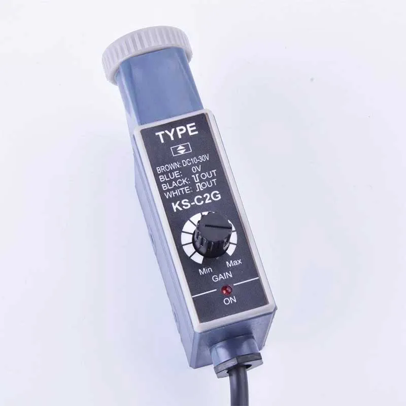 KS-C2 series NPN color sensor switch KS-C2G KS-C2W KS-C2R KS-C2B KS-C2RG KS-C2WG KS-C2GB, 10-30VDC NPN PNP Color mark sensor
KS-C2 series NPN color sensor switch KS-C2G KS-C2W KS-C2R KS-C2B KS-C2RG KS-C2WG KS-C2GB, 10-30VDC NPN PNP Color mark sensor