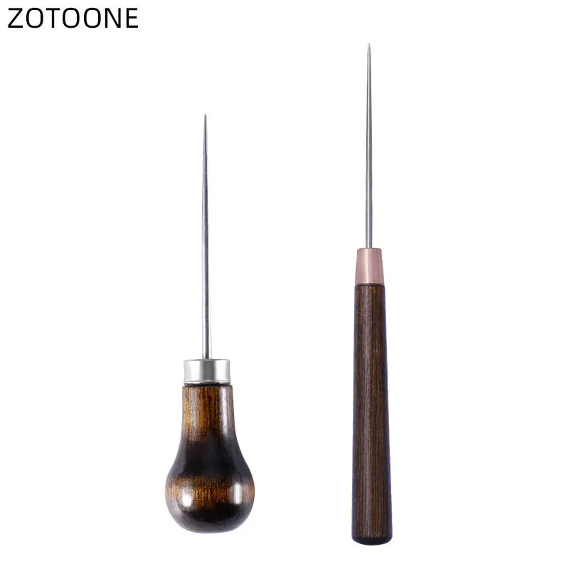 ZOTOONE 1Pc Sharp Sewing Wood Handle Awl Straight Cone Single Gourd Awl Drill Positioning DIY Handmade Sewing Tailor Tools D
ZOTOONE 1Pc Sharp Sewing Wood Handle Awl Straight Cone Single Gourd Awl Drill Positioning DIY Handmade Sewing Tailor Tools D