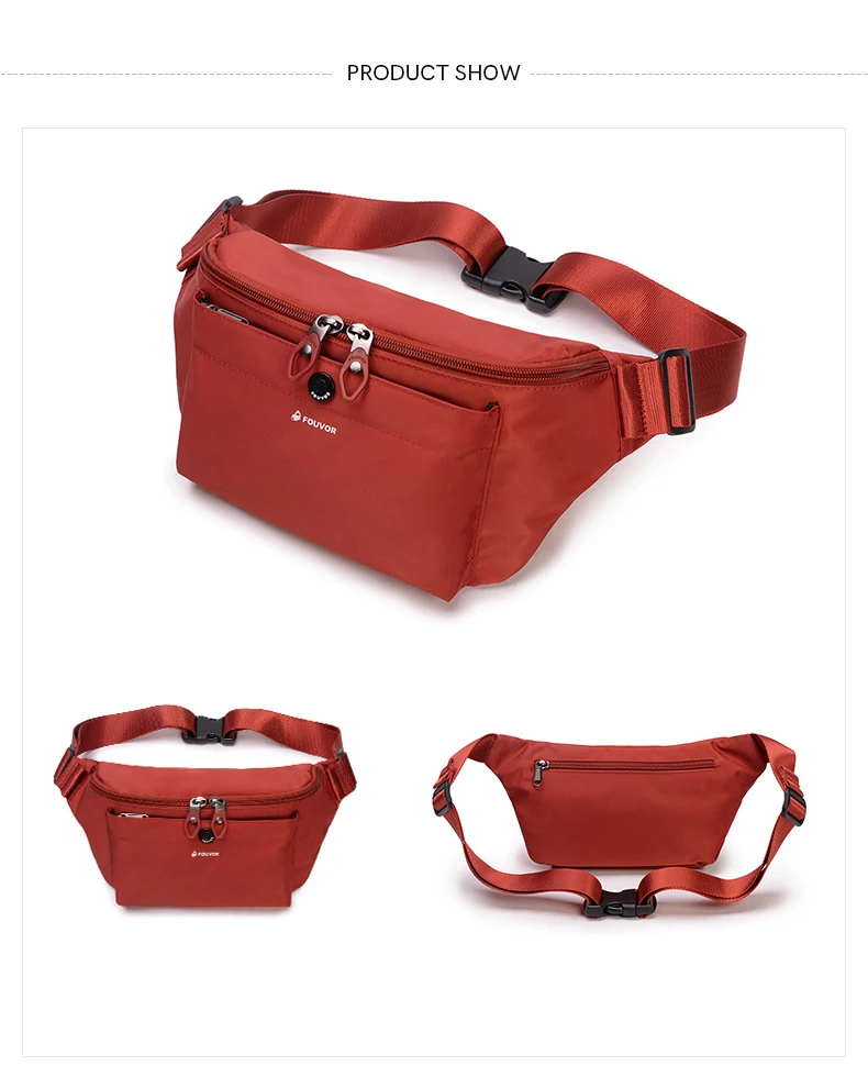 Fouvorเอวแพ็คสําหรับผู้หญิงกันน้ํา2025ใหม่ออกแบบFannyแพ็คอเนกประสงค์ไหล่Crossbodyกระเป๋า 2918-05 Fouvorเอวแพ็คสําหรับผู้หญิงกันน้ํา2025ใหม่ออกแบบFannyแพ็คอเนกประสงค์ไหล่Crossbodyกระเป๋า 2918-05