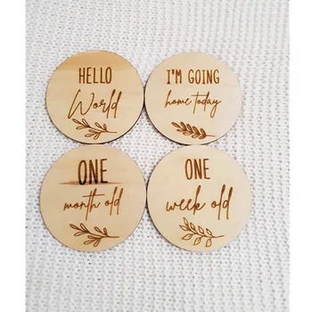 Engraved leaves Baby Milestone Cards, personalized wood birth announcement, Monthly milestones, Nursery Decor, newborn gift idea
Engraved leaves Baby Milestone Cards, personalized wood birth announcement, Monthly milestones, Nursery Decor, newborn gift idea