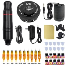 Complete Tattoo Machine Set Tattoo Rotary Pen Kit Permanent Makeup Machine With Cartridge Needles Ink Tattoo Body Art
Complete Tattoo Machine Set Tattoo Rotary Pen Kit Permanent Makeup Machine With Cartridge Needles Ink Tattoo Body Art