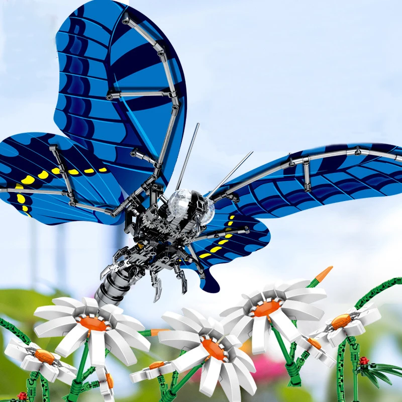 Sembo Technic Compatible Legoing animal Insect Simulated Physic Mechanical Toys for Children butterfly Model MOC DIY creator
Sembo Technic Compatible Legoing animal Insect Simulated Physic Mechanical Toys for Children butterfly Model MOC DIY creator