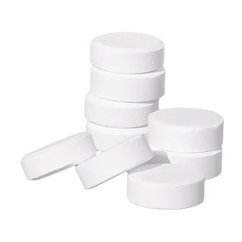 2020 Summer 10Pcs Swimming Pool Cleaning Multi Use Effervescent Chlorine Tablets Swimming Pool Clarifier Multifunctional Cleaner
2020 Summer 10Pcs Swimming Pool Cleaning Multi Use Effervescent Chlorine Tablets Swimming Pool Clarifier Multifunctional Cleaner