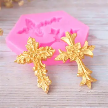 Cross Christian Silicone Mold European-style decorative pattern Cake Decorating DIY Sugarcraft Art Lovely Chocolate Candy Tools
Cross Christian Silicone Mold European-style decorative pattern Cake Decorating DIY Sugarcraft Art Lovely Chocolate Candy Tools