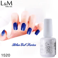 1pc Ido ネイルジェルポリッシュクラシックブルー系の高技術。高品質 UV 爪ゲルポリッシュ美容ソークオフ led 接着剤(China)
