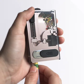 DIY Filter Capsule Push Box Portable Cigarette Blast Beads Pusher with Lighter Burst Bead Cigarette Maker Smoking Accessories
DIY Filter Capsule Push Box Portable Cigarette Blast Beads Pusher with Lighter Burst Bead Cigarette Maker Smoking Accessories