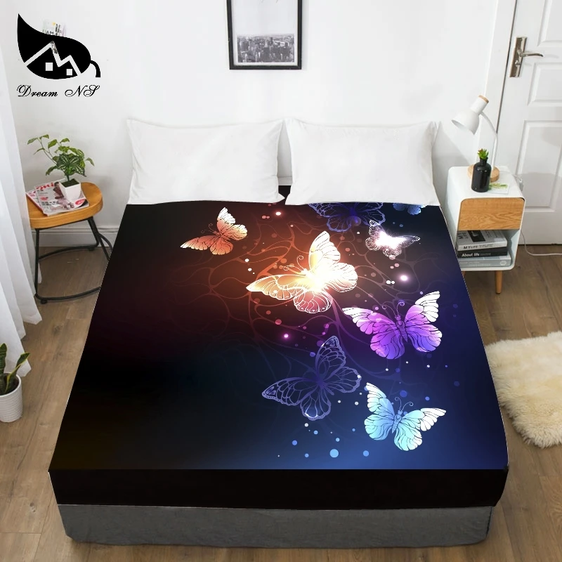 Dream NS Color Butterfly Dress Up Bedroom Home Textile Sheets 3D Print Girls Sheets Bettlaken 1PCS
Dream NS Color Butterfly Dress Up Bedroom Home Textile Sheets 3D Print Girls Sheets Bettlaken 1PCS