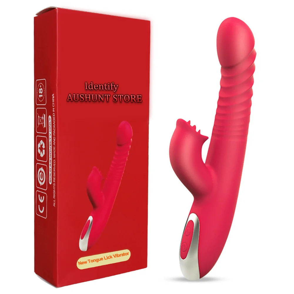 Мощный язык Вибратор Секс за Для женщин Satisfayear сексуальные игрушки Силиконовый