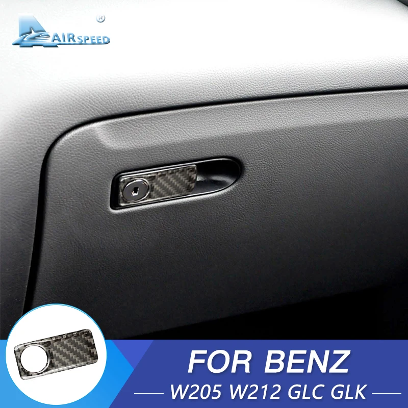 Airspeed for Mercedes Benz W205 W212 GLC GLK Accessories Carbon Fiber Sticker Interior Trim Copilot Storage Box Keyhole Frame
Airspeed for Mercedes Benz W205 W212 GLC GLK Accessories Carbon Fiber Sticker Interior Trim Copilot Storage Box Keyhole Frame