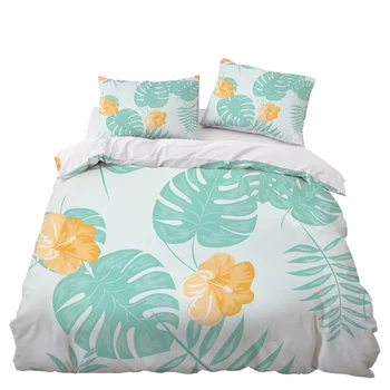 Tropical Blue Monstera Bedding Set Bedroom Decor White Bedspread Microfiber Hypoallergenic Zipper 1PC Duvet Cover Pillowcase
Tropical Blue Monstera Bedding Set Bedroom Decor White Bedspread Microfiber Hypoallergenic Zipper 1PC Duvet Cover Pillowcase