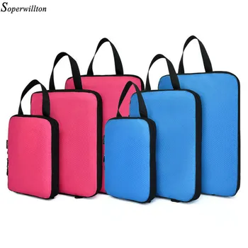 Soperwillton Travel Compression Travel Storage Bag Clothe Tidy Organizer Bag Pouch 3pcs 6pcs Set Case Packing Cube luggage bag
Soperwillton Travel Compression Travel Storage Bag Clothe Tidy Organizer Bag Pouch 3pcs 6pcs Set Case Packing Cube luggage bag