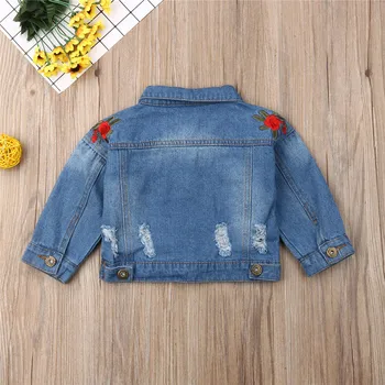 2020 Fashion Kids Girls Denim Jacket Outfits Overcoat Embroidery Floral Coat Causal Coat Girls Clothes Tops
2020 Fashion Kids Girls Denim Jacket Outfits Overcoat Embroidery Floral Coat Causal Coat Girls Clothes Tops