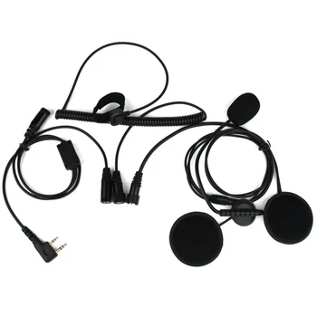 Earpiece Helmet Headset For BAOFENG UV5 BF-480 490 Dual speakers PTT For communication Useful
Earpiece Helmet Headset For BAOFENG UV5 BF-480 490 Dual speakers PTT For communication Useful