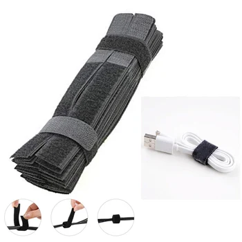 20Pcs Black Reusable Magic Tapes Cables Ties Messy Wires Bundled Organize Straps For Effect Pedal Cable
20Pcs Black Reusable Magic Tapes Cables Ties Messy Wires Bundled Organize Straps For Effect Pedal Cable