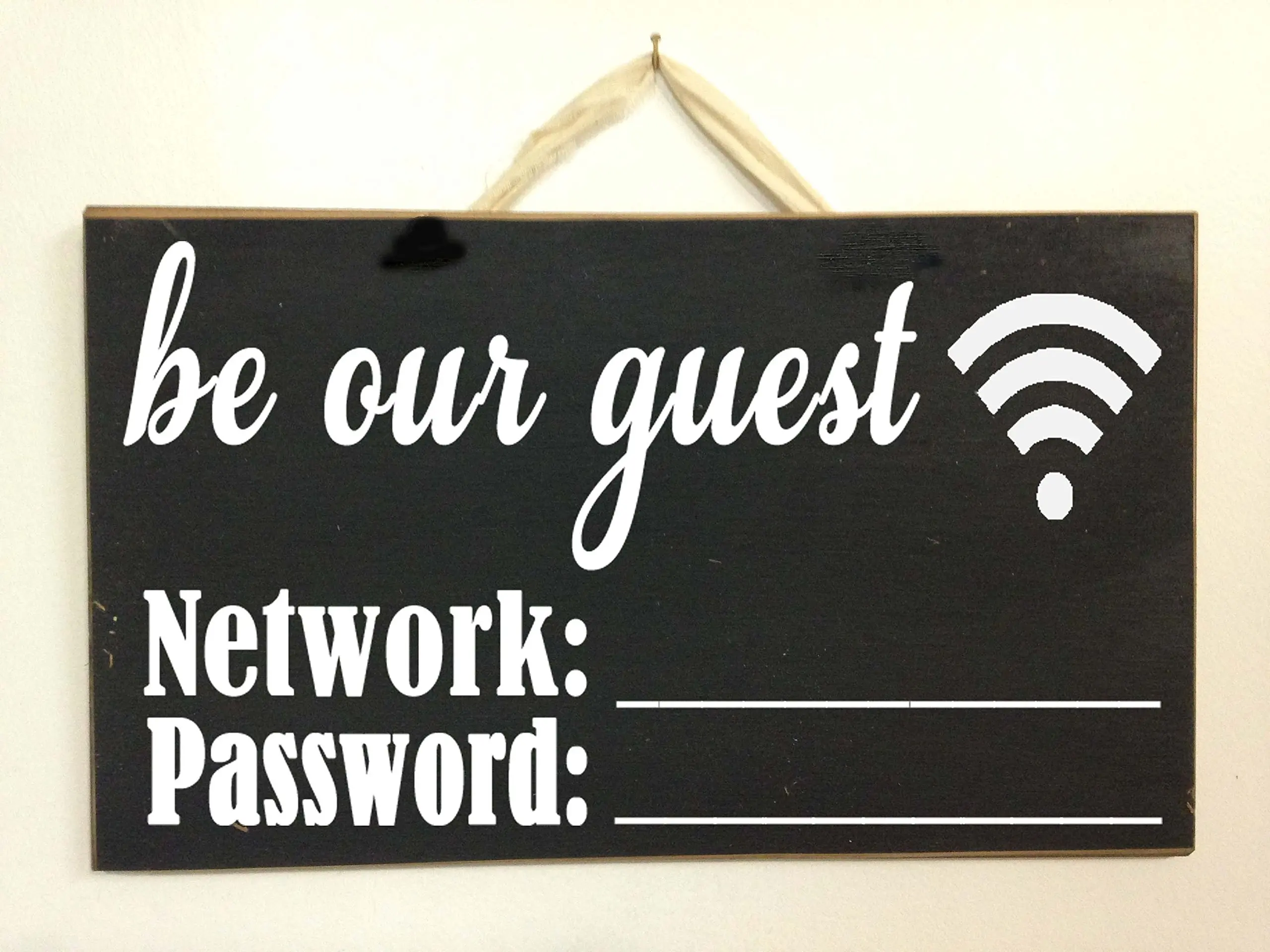 Be Our Guest Network Password Sign Share WiFi Internet Visitors Office Restaurant Rental Cabin Personalize It
Be Our Guest Network Password Sign Share WiFi Internet Visitors Office Restaurant Rental Cabin Personalize It