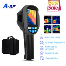 Thermal Imager Camera A-BF RX-350 Industrial Floor Heating Detection 80*60 IR Pixels -20°C~400°C Thermal Infrared Camera
Thermal Imager Camera A-BF RX-350 Industrial Floor Heating Detection 80*60 IR Pixels -20°C~400°C Thermal Infrared Camera