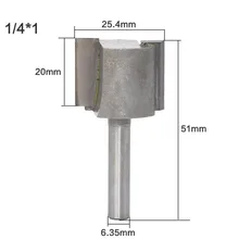 1/4 Inch Shank Router Bit 5/32" 3/16" 5/8" 1" Straight Flute Carbide Tipped Milling Cutter Tungsten Router Bit Power Tools Parts
1/4 Inch Shank Router Bit 5/32" 3/16" 5/8" 1" Straight Flute Carbide Tipped Milling Cutter Tungsten Router Bit Power Tools Parts