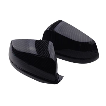 1 Pair Car Door Rearview Mirror Cover Fit for BMW F10 F11 5-Series Sedan 520i 523i 525i 528i 530i 535i 550i 2011-2013 Pre-LCI