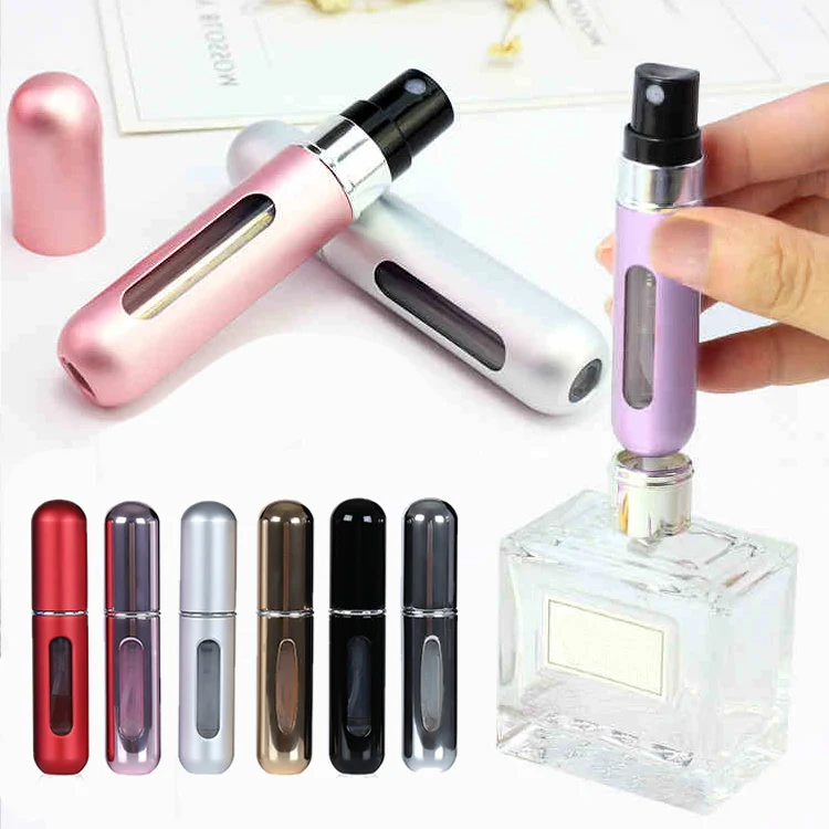 Fashion Mini 5ml Needs Drop Refillable Perfume Bottle Women Men Canned Air Spray Bottom Pump Atomization Travel Accessories
Fashion Mini 5ml Needs Drop Refillable Perfume Bottle Women Men Canned Air Spray Bottom Pump Atomization Travel Accessories