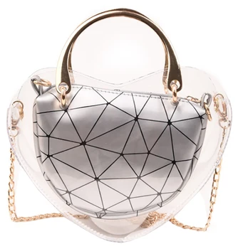 QZUnique Women's Clear Crossbody bags Rivet Chain Shoulder Bags Transparent Handbags Messenger Bags Purse Silver
QZUnique Women's Clear Crossbody bags Rivet Chain Shoulder Bags Transparent Handbags Messenger Bags Purse Silver