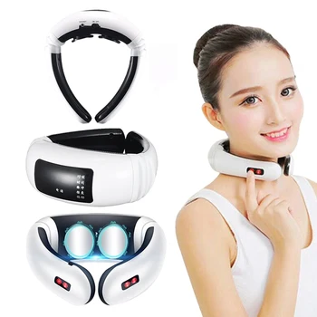 Electric Pulse Neck Back Massager Far Infrared Heating Masajeador de cuello Pain Relief Tool Health Care Relaxation Massageador
Electric Pulse Neck Back Massager Far Infrared Heating Masajeador de cuello Pain Relief Tool Health Care Relaxation Massageador