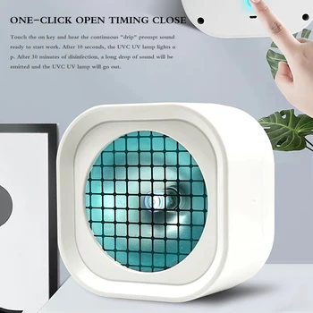 Portable USB UV Sterilizer Germicidal Lamp Microwave Induction Auto Shutdown Ultraviolet Disinfection Light Household
Portable USB UV Sterilizer Germicidal Lamp Microwave Induction Auto Shutdown Ultraviolet Disinfection Light Household