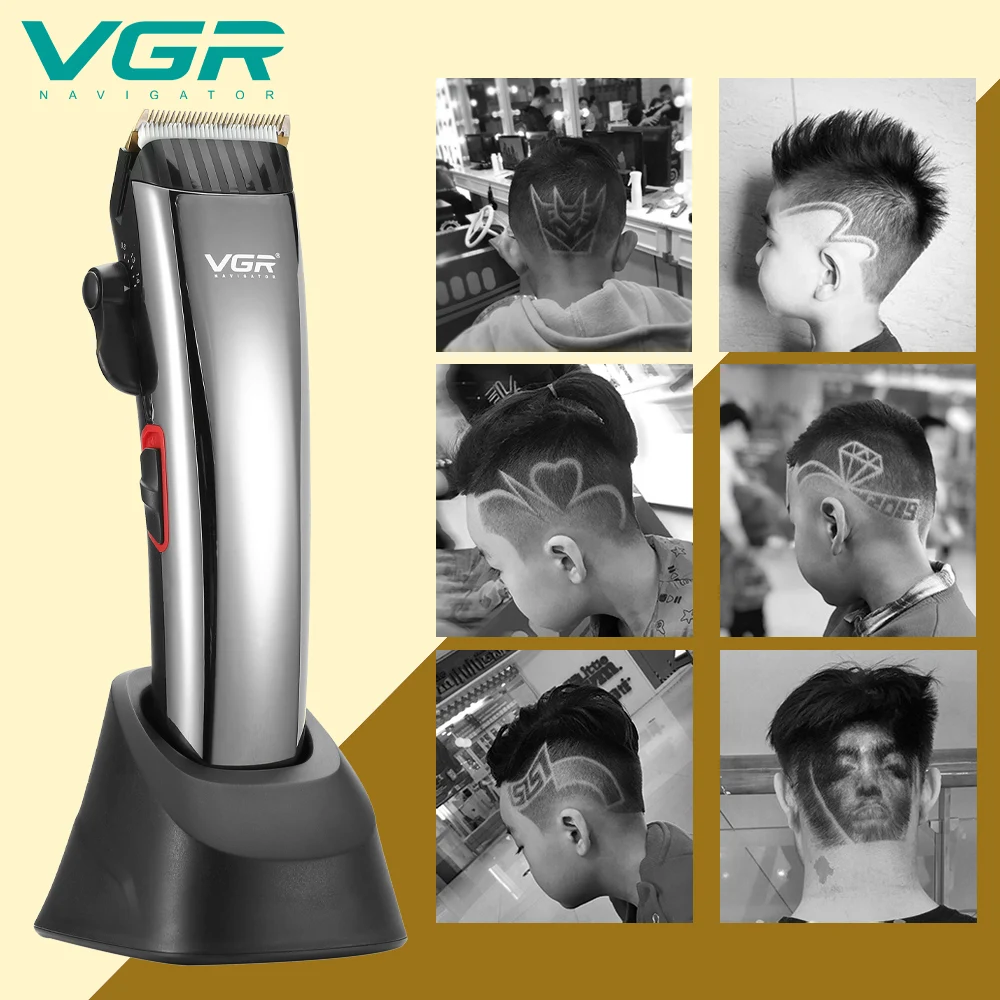VGR Barber Hair Clipper Professional Hair Trimmer for Men Electric Beard Cutter Hair Cutting Machine Hair Cut Cordless Corded
VGR Barber Hair Clipper Professional Hair Trimmer for Men Electric Beard Cutter Hair Cutting Machine Hair Cut Cordless Corded