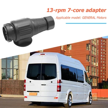 13-Pin Durable Practical Multi-functional Towing Electrics Plug + Socket Set for Car Vehicle Trailer Caravan Lights
13-Pin Durable Practical Multi-functional Towing Electrics Plug + Socket Set for Car Vehicle Trailer Caravan Lights