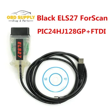 ELS27 FORScan Scanner For Ford vehicles ELS27 OBD2 Diagnostic Cable Support ELM327 J2534 with PIC24HJ128GP+FTDI Mircochip
ELS27 FORScan Scanner For Ford vehicles ELS27 OBD2 Diagnostic Cable Support ELM327 J2534 with PIC24HJ128GP+FTDI Mircochip