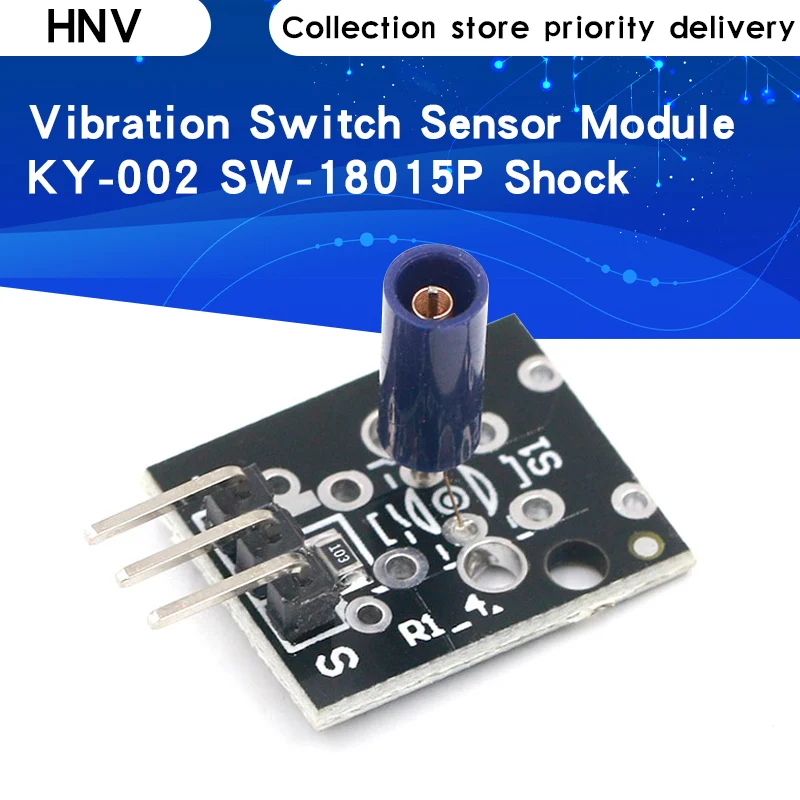 3pin KY-002 SW-18015P датчик вибрационного переключателя Module для arduino Diy Kit | Электронные