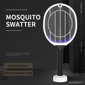 USB Electric Shock Mosquito Light Mosquito Swatter Fly Swatter Pest Control Portable Handhold Racket Three-Layer Fly Swatter
USB Electric Shock Mosquito Light Mosquito Swatter Fly Swatter Pest Control Portable Handhold Racket Three-Layer Fly Swatter