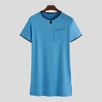 Men's Pajamas Set Summer Loose Leisure Elastic Waist Men Sleepwear Cotton Men's Short Sleeve Nightwear Short Top Pant
Men's Pajamas Set Summer Loose Leisure Elastic Waist Men Sleepwear Cotton Men's Short Sleeve Nightwear Short Top Pant