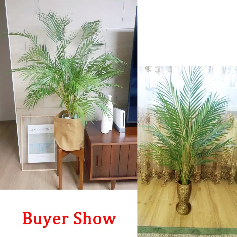 Shop Generic 80125cm Tropical Plants Large Artificial Palm Tree Branch