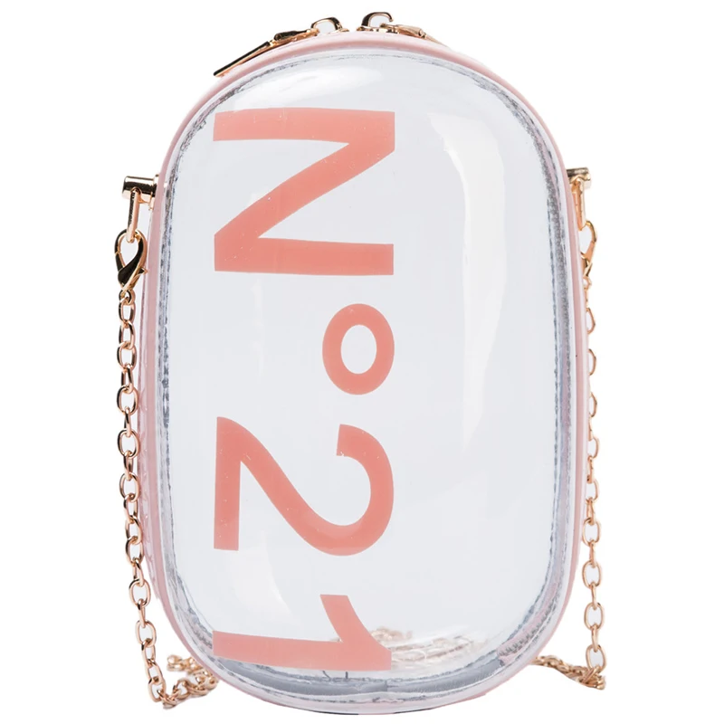 Summer Transparent Small Bag Female 2020 New Wave Fashion Net Red Personality Wild Chain Messenger Mobile Phone Transparent Bag
Summer Transparent Small Bag Female 2020 New Wave Fashion Net Red Personality Wild Chain Messenger Mobile Phone Transparent Bag