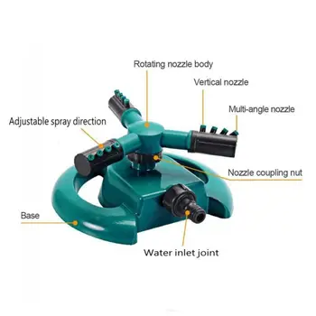 Lawn Sprinkler Bridge Crescent Base Sprinkler 360 Degree Rotating Sprinkler Connected To 4 In Charge,,
Lawn Sprinkler Bridge Crescent Base Sprinkler 360 Degree Rotating Sprinkler Connected To 4 In Charge,,