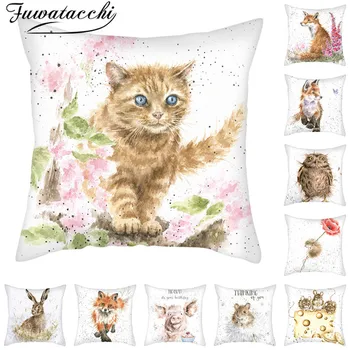 Fuwatacchi Cute Cat Fox Cushion Cover Sonw Dog Various Cartoon Animals Pillow Cover Home Sofa Car Decorative Pillowcase 45x45cm
Fuwatacchi Cute Cat Fox Cushion Cover Sonw Dog Various Cartoon Animals Pillow Cover Home Sofa Car Decorative Pillowcase 45x45cm