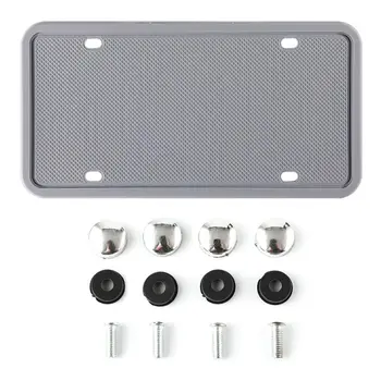 Rust-proof Silicone License Plate Frame Rattle-proof Car Modification Weatherproof with Screw High-grade Sturdy Durable
Rust-proof Silicone License Plate Frame Rattle-proof Car Modification Weatherproof with Screw High-grade Sturdy Durable