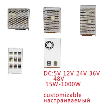 YK 15W-800W Single Power Source Supply AC DC SMPS 220V 5V 12V 24V 36V Power Supply Switching Transformer Switch Customizable
YK 15W-800W Single Power Source Supply AC DC SMPS 220V 5V 12V 24V 36V Power Supply Switching Transformer Switch Customizable