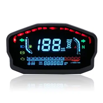 Motorcycle Tachometer Digital Colorful Display Speedometer Accurate Measurement Gauge LED Backlight Motorbike Repair
Motorcycle Tachometer Digital Colorful Display Speedometer Accurate Measurement Gauge LED Backlight Motorbike Repair