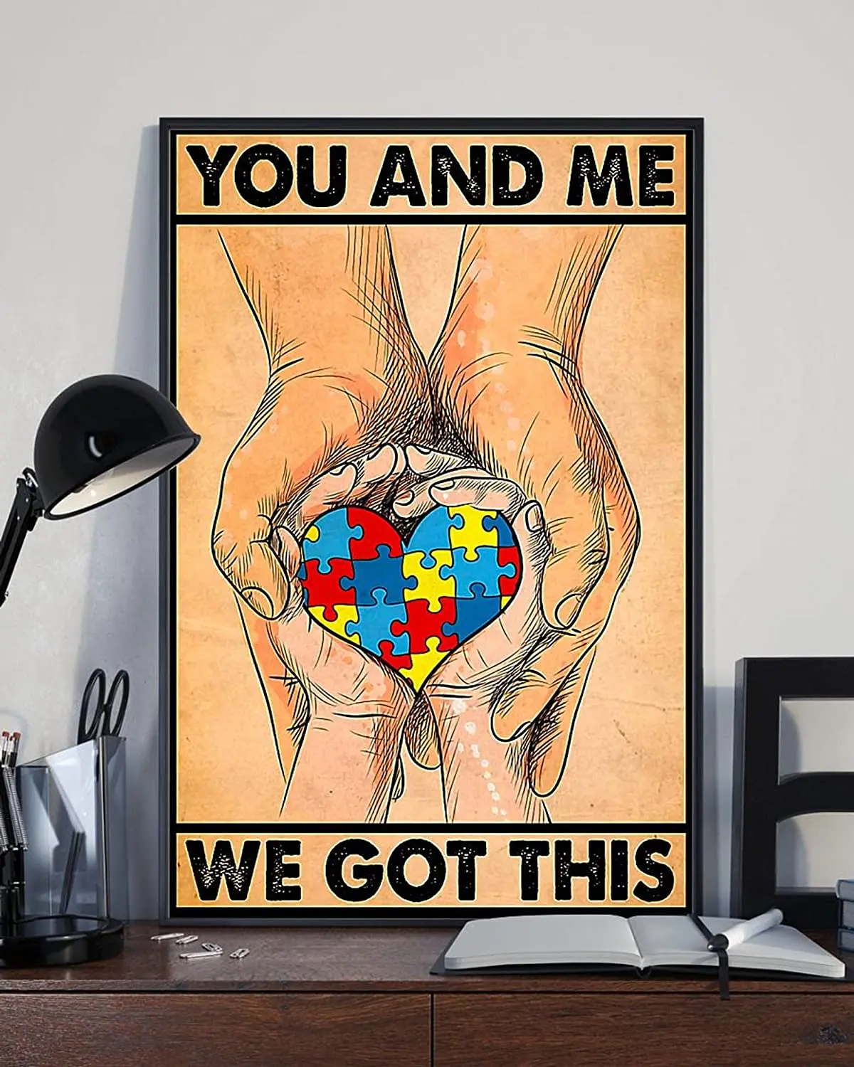 Eeypy Metal Sign Funny You and Me We Got This Sign, Autism Awareness Dad Autism Sign Wall Art, Home Decoration, The Best
Eeypy Metal Sign Funny You and Me We Got This Sign, Autism Awareness Dad Autism Sign Wall Art, Home Decoration, The Best