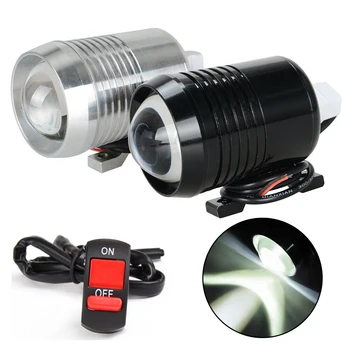 2pcs 12V 30W Motorcycle Fog Light U2 LED Driving Headlight Spot Lamp + Switch Accessories
2pcs 12V 30W Motorcycle Fog Light U2 LED Driving Headlight Spot Lamp + Switch Accessories