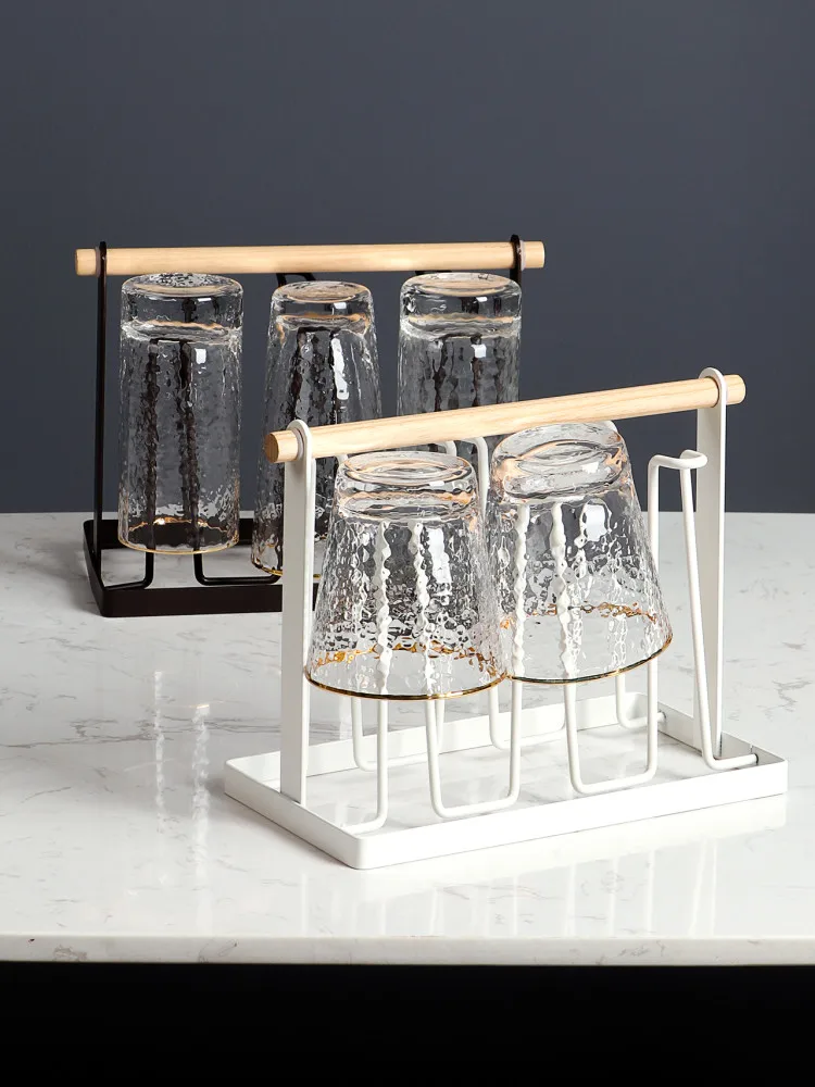 Kitchen Utensils Wrought Iron Cup Holder Creative Household Drain Cup Shelf for Kitchen Cup Storage Rack Hanging Drainer Storage
Kitchen Utensils Wrought Iron Cup Holder Creative Household Drain Cup Shelf for Kitchen Cup Storage Rack Hanging Drainer Storage