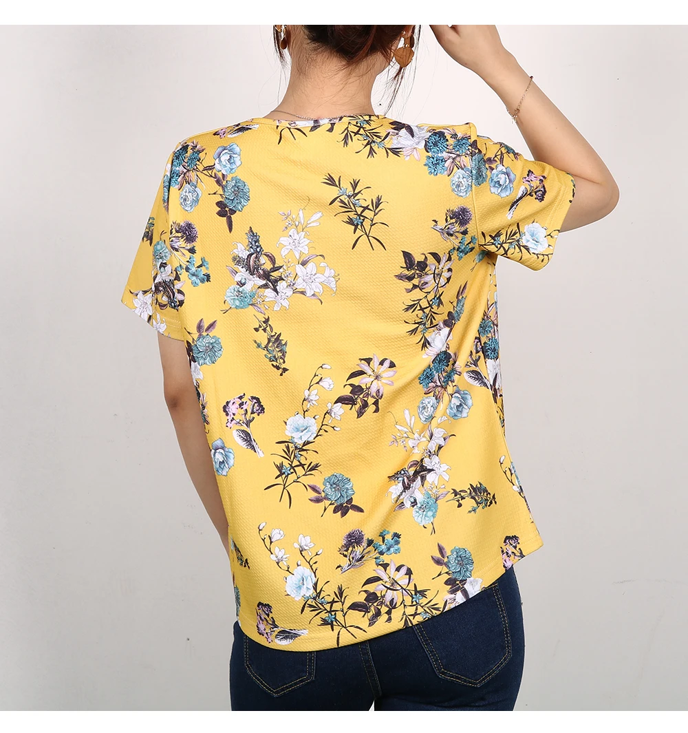 Women T Shirts Summer Wear Ladies T-Shirts Female T-Shirt Chinese Style Floral Print Short Sleeve Woman Loose Tee Top Lady Tops Women T Shirts Summer Wear Ladies T-Shirts Female T-Shirt Chinese Style Floral Print Short Sleeve Woman Loose Tee Top Lady Tops