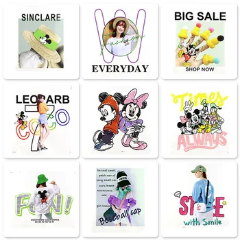 Disney Children Cartoon Heat Transfer Hot Picture T-shirt Pattern Kids Heat Transfer Decals DIY Clothes Patch Stickers Ironing 
Disney Children Cartoon Heat Transfer Hot Picture T-shirt Pattern Kids Heat Transfer Decals DIY Clothes Patch Stickers Ironing