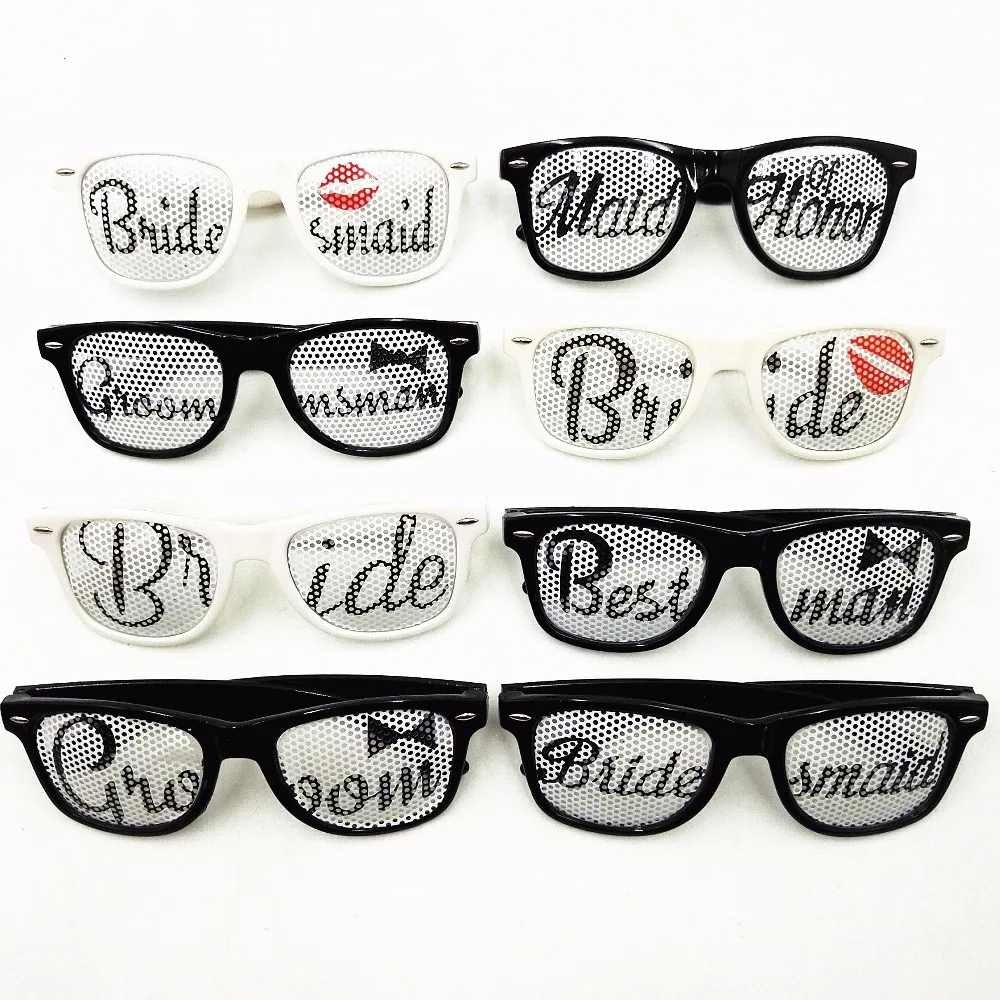 Bride & Groom Sunglasses Fancy Dress Costume Hen Wedding Night Party Glasses Favors Bachelorette Party Decorations Supplies
Bride & Groom Sunglasses Fancy Dress Costume Hen Wedding Night Party Glasses Favors Bachelorette Party Decorations Supplies