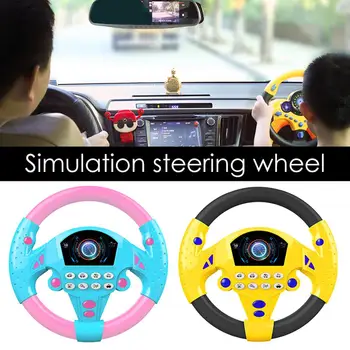 Toy Electronic Steering Wheel Copilot Simulated Racing Driver Sound Toy Steering Wheel Toy Simulated Driving Early Education
Toy Electronic Steering Wheel Copilot Simulated Racing Driver Sound Toy Steering Wheel Toy Simulated Driving Early Education