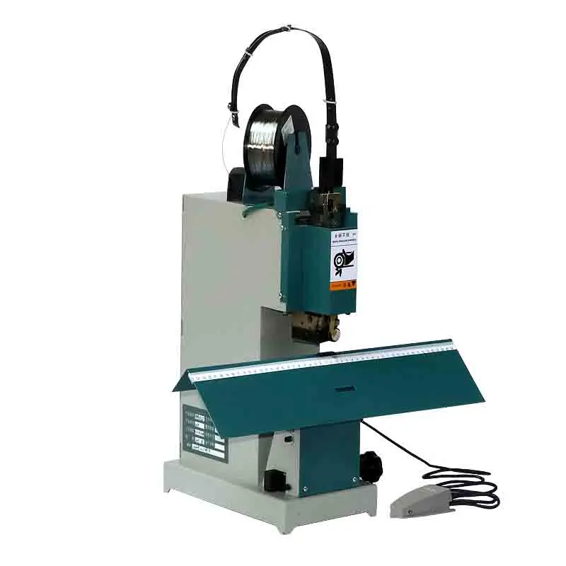 

Wire Riding Flat Nail Binding Machine Electric Stapler Folding Machine High Speed Saddle Binding Machine