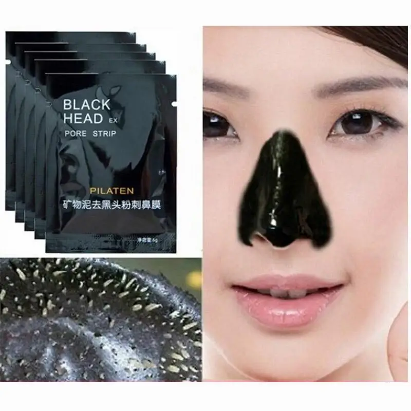 Mineral Mud Nose Blackhead Pore Cleansing Cleaner Removal Membranes Strips Masks | Красота и здоровье